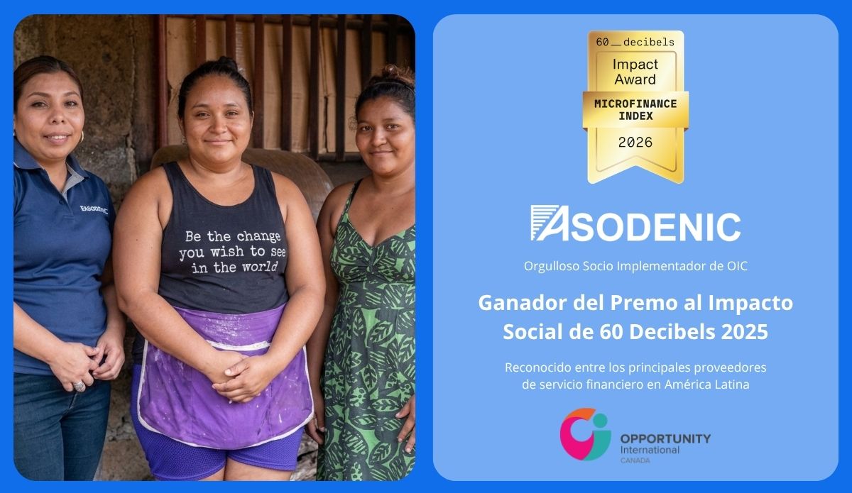 ASODENIC y sus clientes - 60 Decibels Social Impact Award 2026